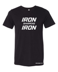 Men's "Iron Sharpens Iron" Short Sleeve