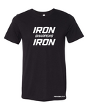 Men's "Iron Sharpens Iron" Short Sleeve